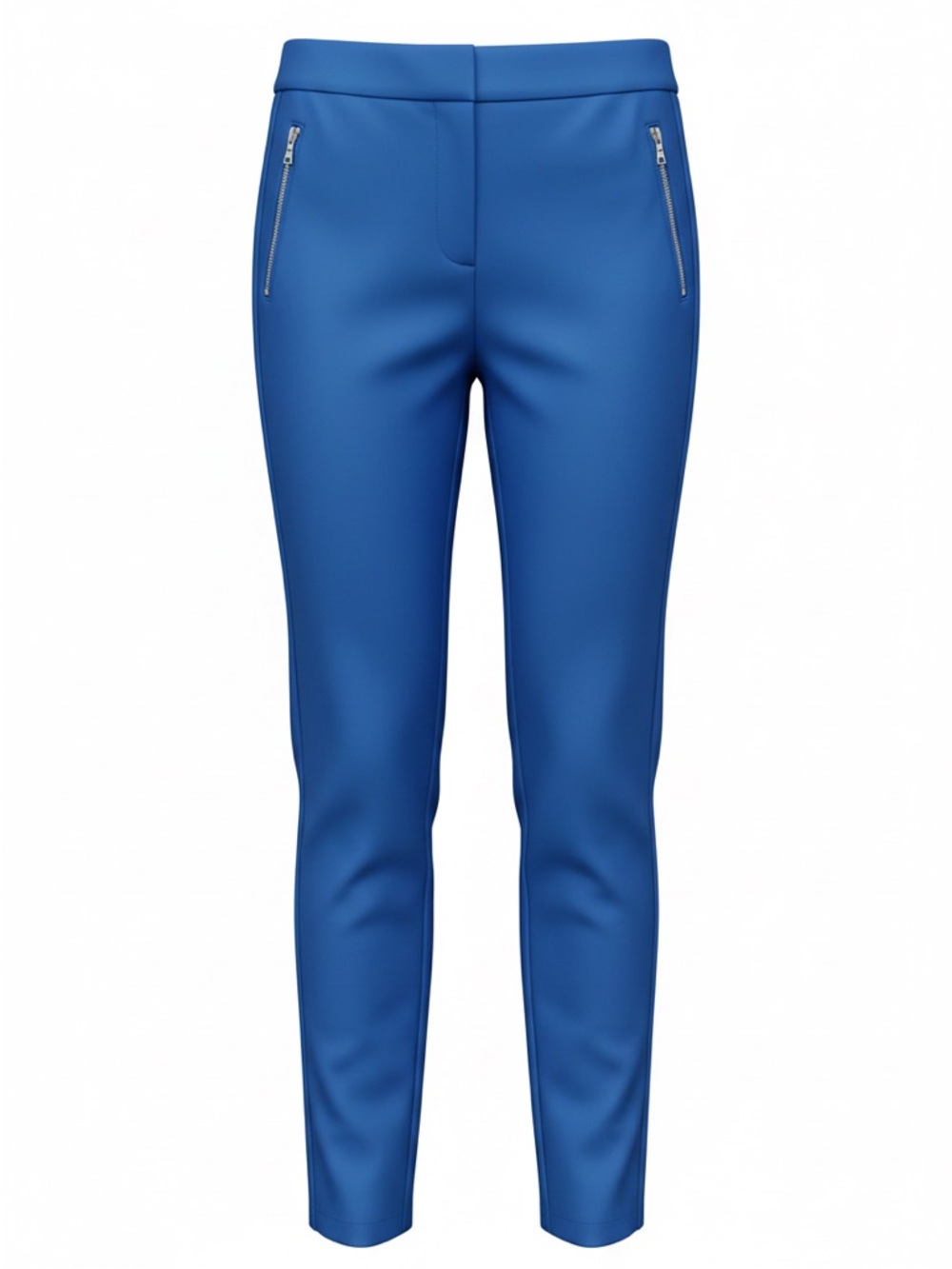 LOFT Slim Ponte Ankle Pants in Blue